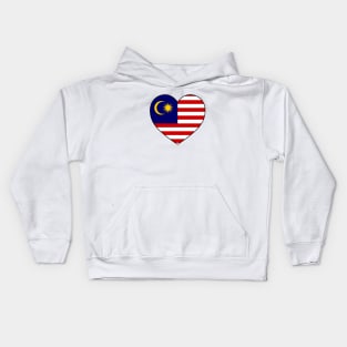 Heart - Malaysia Kids Hoodie